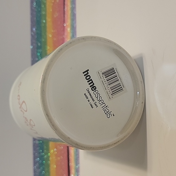 Glass "Hello Gorgeous" Make-up brush holder - Picture 5 of 7